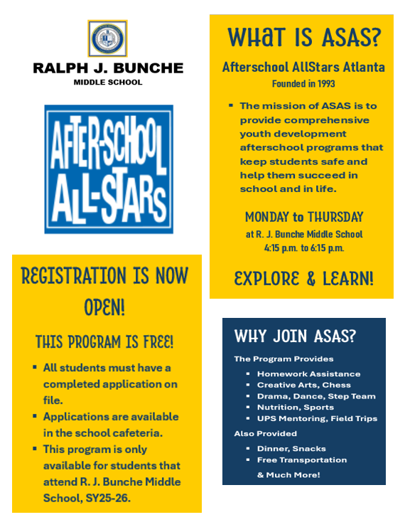 For More Information Contact  Ms. Long at 404 802-6734